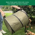 thumbnail image 4 of Becaristey Poubelle à Feuilles avec Ressort Intégré pour Ouverture Rapide Vert Sacs à Feuilles Réutilisables Vert,24gallons m, 4 of 6