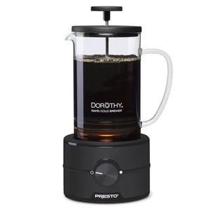 Presto 02937 22 oz Machine à café transparente Dorothy Cold Brew