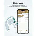 thumbnail image 3 of Cleer ARC 3 Écouteurs Ouverts - Dolby Audio, Snapdragon Sound Véritables Écouteurs Sans Fil, Batterie 50 H, Bluetooth 5.4, IPX7, Multipoint, Commandes Intelligentes, Étui Intelligent de Recharge Sans Fil, Ajustement Confortable, Bleu, 3 of 9