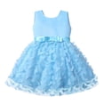 thumbnail image 1 of 2025 Sans Manches Papillon 2T Cardigan Broderie Tulle Nœud Papillon Concours Baseball Robe Smockée Robe de Soirée Robe de Soirée s Robe de Mariage pour Enfants Vêtements Mode, 1 of 6