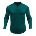 thumbnail image 2 of RXIRUCGD Pull Décontracté Mode pour Hommes Couleur Unie Manches Longues Col Rond, Vert, Taille : m, 2 of 6