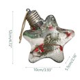 thumbnail image 3 of Agiferg Christmas LED Transparent Christmas Ball Christmas Tree Pendant Glowing, 3 of 3