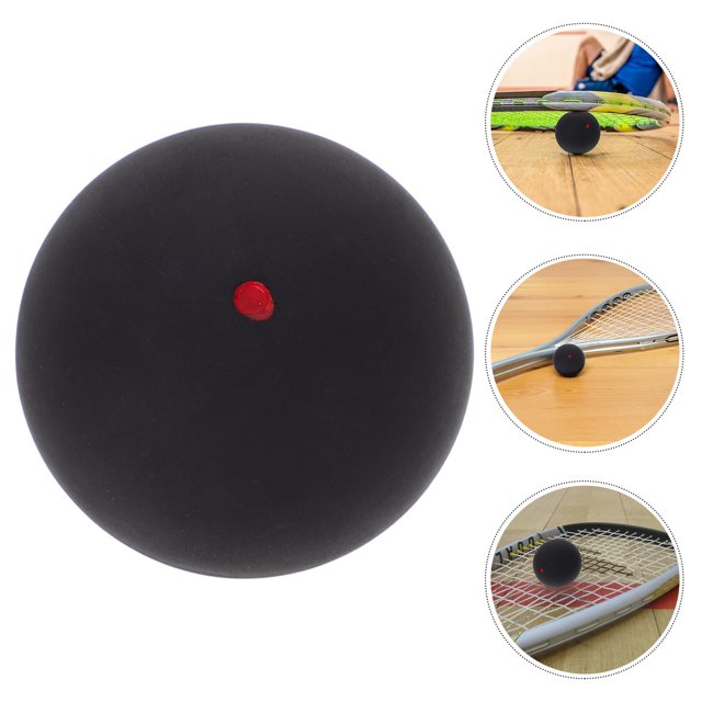 HINTRMENT 1Set Small Squash Ball Made of Rubber Ideal for Training with Racketball Enthusiasts