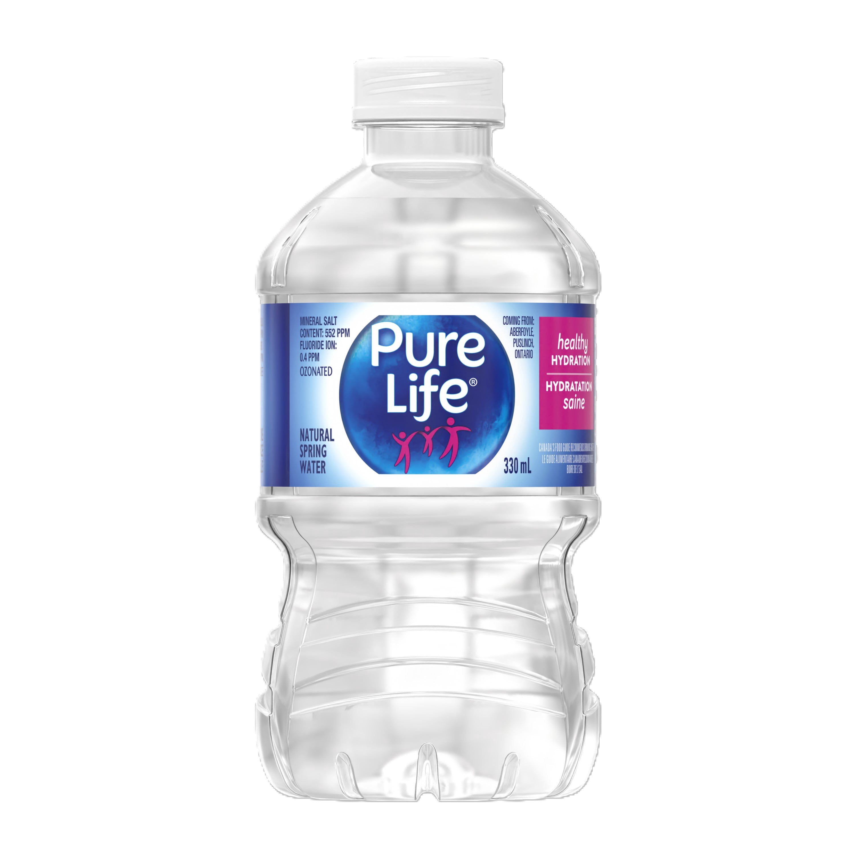 Pure Life 100 % Natural Spring Water 12X330ML - Walmart.ca