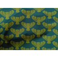 thumbnail image 4 of oneOone Cotton Cambric Fabric Owl Block Printed Craft Fabric BTY 56 Inch Wide, 4 of 4