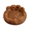 thumbnail image 2 of LSLJS Lit pour Chien Douillet et Confortable - Coussin de Lit pour Chien Chaud en Forme de Patte pour Toutes les Saisons, Cat Litter, 2 of 3