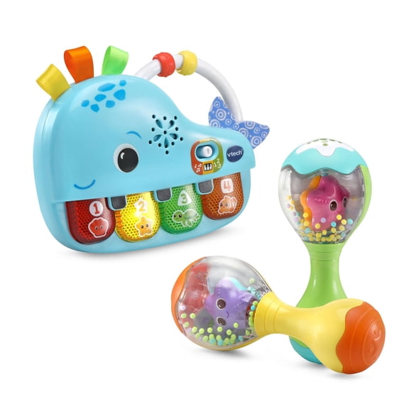VTech Baby Coffret P'tit musicien - Mes premiers instruments - Version anglaise