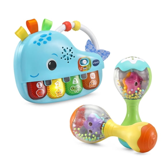 VTech Baby Coffret P'tit musicien - Mes premiers instruments - Version anglaise