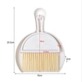 thumbnail image 4 of Mini Broom and Dustpan Set Cute Dustpan and Brush Set Whisk Broom and Dustpan Set Small Broom and Dustpan Set for Desk  Home  Kitchen Necessities  Small Dust pan and Brush Set, 4 of 7
