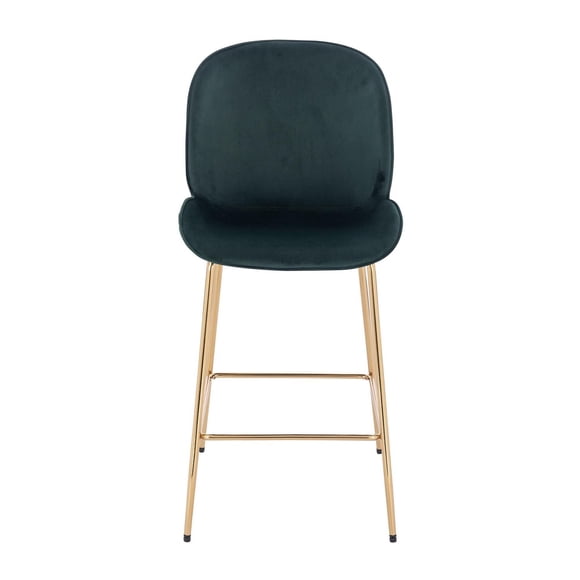 Tabouret Plata Import Lotus en Vert