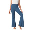 thumbnail image 4 of Cowsor Girls Flared Dress Pants – Soft Bell Bottom Uniform Pants for School or Daily Wear, 4 of 7
