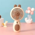 thumbnail image 1 of Dvkptbk Hand Fan Summer Refreshing Handheld Fan with Led Portable USB Charging Light Mini Fan, 1 of 5