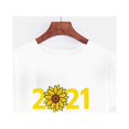 thumbnail image 4 of Blouse d'Été Grande Taille à Manches Courtes pour Femmes Mode T-shirt à Manches Courtes à Col Rond 2021 Haut Imprimé T-shirt à Col en V Femmes en Liquidation, 4 of 5