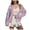 Purple, variant on Kogui Crochet Cardigans for Women Women's Long Sleeve V-Neck Button Down Cardigan Knit Shrugs Sweater (White,S)