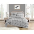 thumbnail image 3 of Luxury Floral Ruched High Quality Duvet Cover Set, 3 of 3
