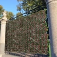 thumbnail image 4 of LOVIVER Écran d'Intimité pour Clôture Extérieure Écran d'Intimité pour Balcon Mur de Verdure Décoration Faux Périlla, 4 of 8