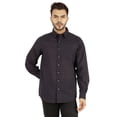 thumbnail image 1 of Bestman Chemise Imprimée pour Hommes à Manches Longues avec Poignets Chemise en Coton Flammé Tenue de Bureau, 1 of 7