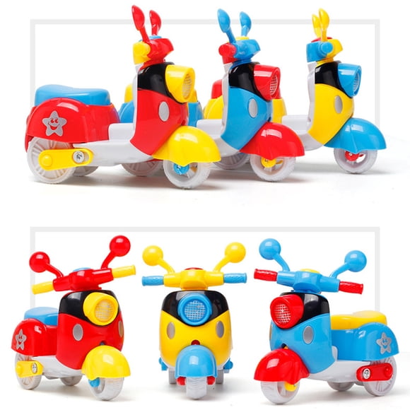 Toys Games Kids,Christmas Decorations,Baby Toys Clearance,Novelty Gag Toys for Girls Boys,Christmas Gifts for Kids,Mini Motorcycle Toy Pull Back Diecast Motorcycle Early Model Educational Toys