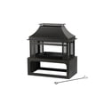 thumbnail image 4 of Hometrends Steel Outdoor Fireplace, 4 of 6