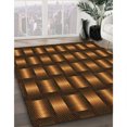 thumbnail image 3 of Ahgly Tapis Rectangulaire Lavable en Machine Intérieur Rouge Nuit, 4 Pieds x 6 Pieds, 3 of 7