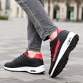 thumbnail image 4 of HBFAGFB Espadrilles pour Hommes Chaussures à Enfiler Travail Espadrilles Antidérapantes Chaussures de Marche Confortables Rouge Taille 44, 4 of 6