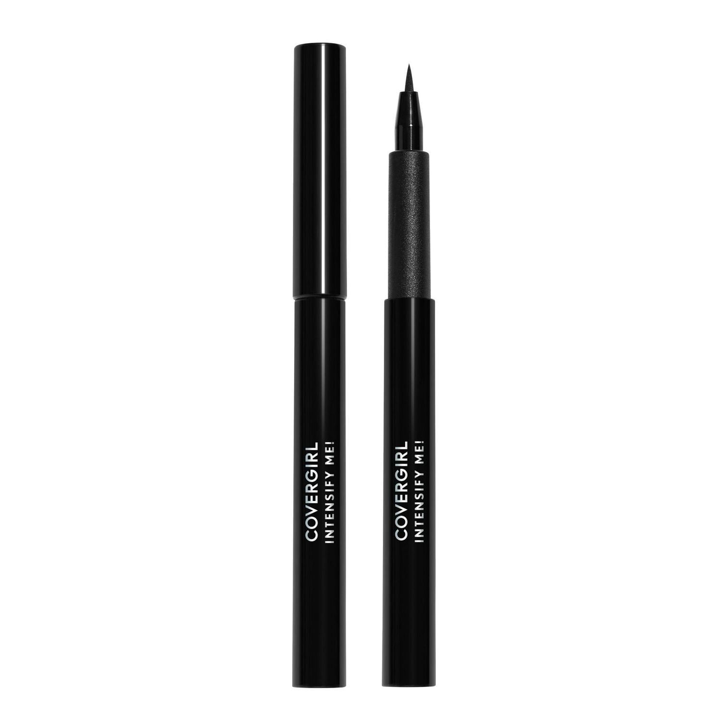 COVERGIRL Perfect Point Plus Intensify Me 300, Intense Black, eyeliner liquide, longue tenue, application sans bavures, convient aux yeux sensibles, 0,9 ml