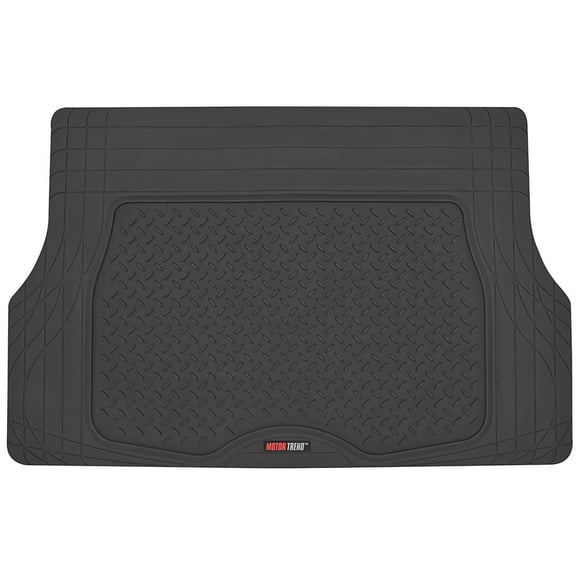 Motor Trend MT-884-BK Heavy Duty Premium Rubber Cargo Mat, Black