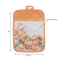 thumbnail image 4 of Maniques Avec Poche (Citrouille) - Lot De 6, 4 of 4