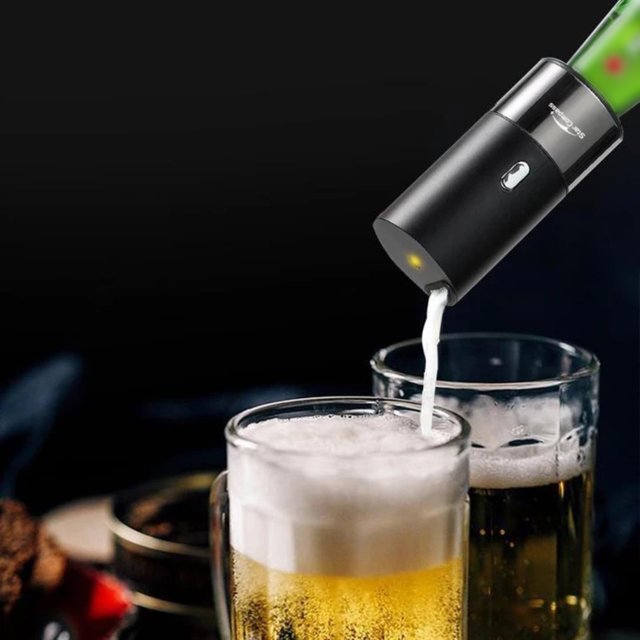 RYRDWP Protable Beer Foamer Kitchen Beer Bubbler Bottled Or Filling Machine Canned