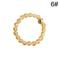 thumbnail image 2 of Coofit Bague de Doigt Simple Ajustable Rétro en Zircon Perlé Bague de Phalange pour Femmes, 2 of 10