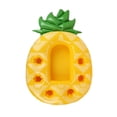 thumbnail image 2 of Multiple Slot Inflatable Floating Drink Holder for Poolside Cabana Bars and Beach Activities Made from PVC (Pineapple), 2 of 9