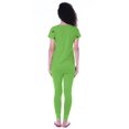 thumbnail image 3 of Moomaya Nightwear Set Watermelon Embroidery Slimfit Pyjamas Sleepwear 2 Pcs Set, 3 of 6