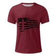 thumbnail image 4 of Chemises à Manches Longues pour Hommes Imprimé Décontracté Col Rond T-Shirt à Manches Courtes, Chemises à Manches Longues pour Hommes Coton, 4 of 4