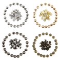 thumbnail image 2 of 20 Pcs Pointes Cloutées à Rivets en Forme de Dôme Champignon pour Rivets Accessoires d'Artisanat en Cuir Sac d'Artisanat en Cuir 8 mm bronze, 2 of 9