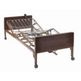 thumbnail image 1 of Full Electric Hospital Bed with Half Rails Included - for Home Care Use and Medical Facilities - Fully Adjustable, Easy Transport Casters, Remote - 80" x 36" - No Mattress, 1 of 4