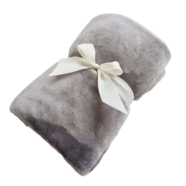 XZNGL Plush Blanket Baby Solid Color Flange Plush Blanket Leg Blanket Childrens Car Baby Blanket Pet Blanket Small Blanket