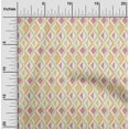 thumbnail image 1 of oneOone Viscose Chiffon Fabric Diamond Geometric Print Sewing Fabric BTY 42 Inch Wide, 1 of 4