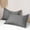 Grey, variant on Free Shipping Solid Color Pillowcase Pillow Core Set For Two Pairs Of Comfortable And Breathable Student Dormitory Pillow Case