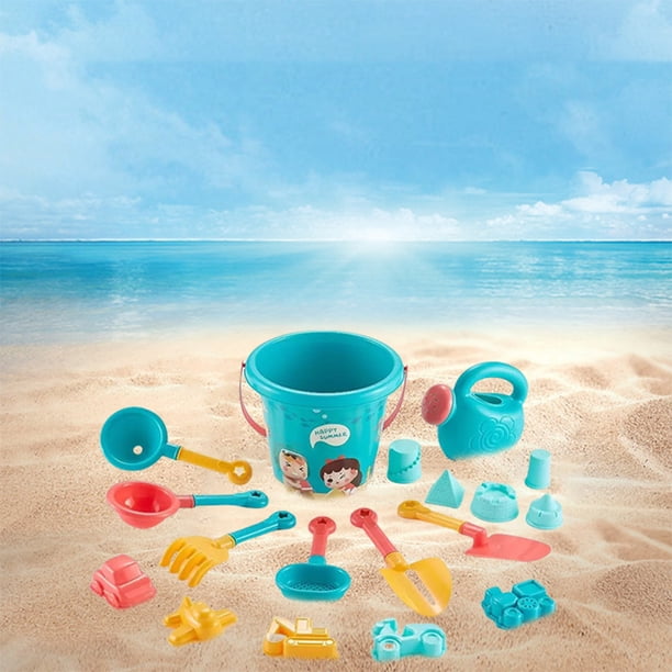 de plage pour | Ensemble complet de d'été - Kit de construction de châteaux avec moules, seau et pelles pour les écoles et jardins d' en plein air