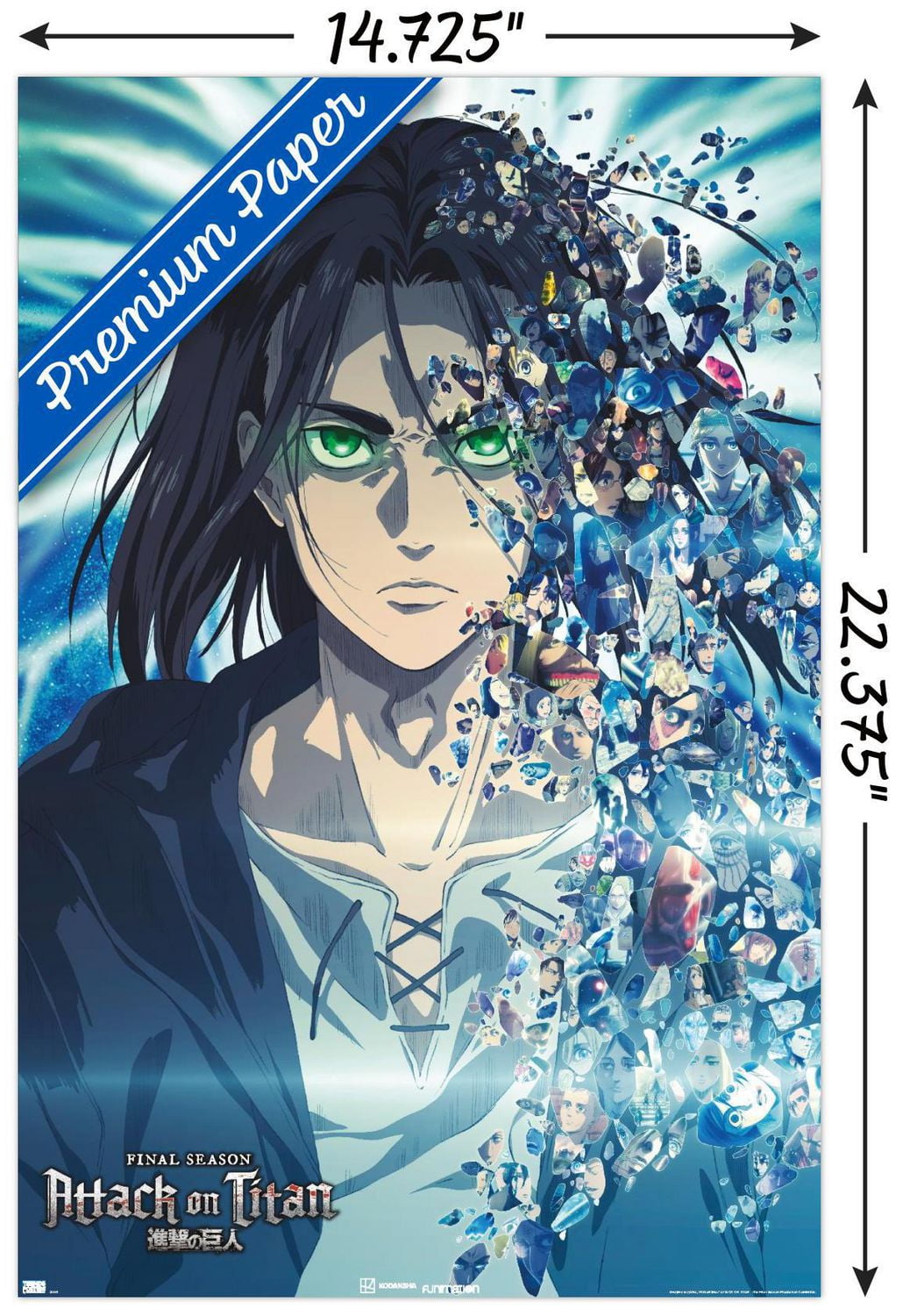 Attack on Titan: The Final Season - Fragments Wall Poster