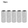 thumbnail image 2 of Hex Nut,10pcs M8 Long Rod Long Nuts Nut Fastener Meticulously Designed, 2 of 8