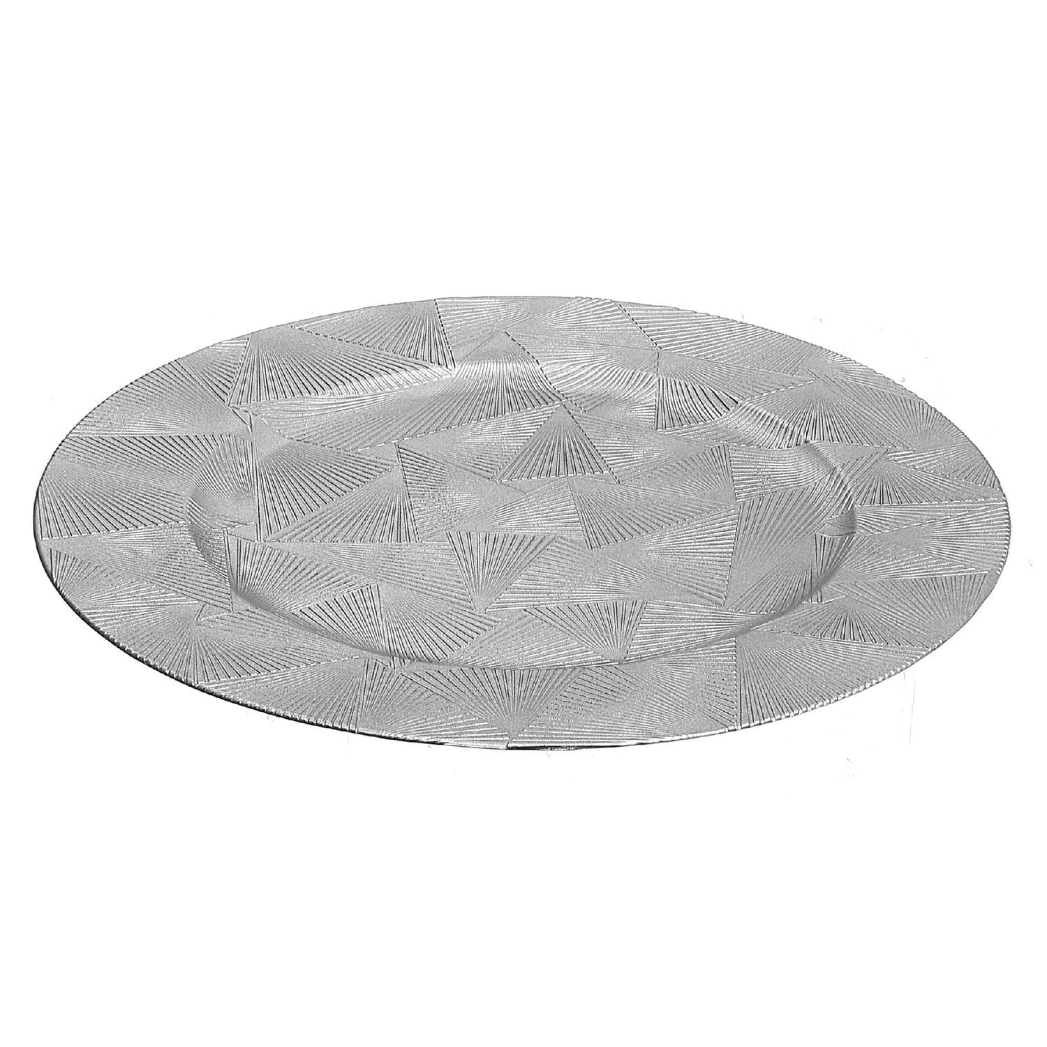 Plaque De Chargeur (Trinité) (Argent) (13 ") - Ensemble De 6