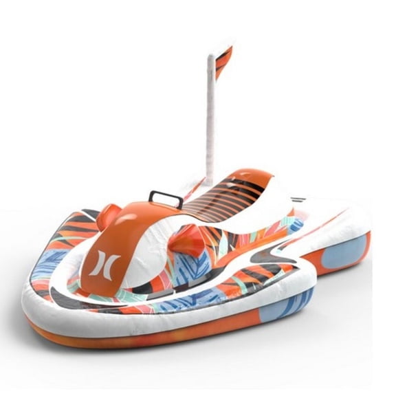 Flotteur de piscine gonflable Hurley Wave Runner Orange