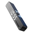 thumbnail image 3 of MesaSe Barre de Son Bluetooth 5.0 Haut-Parleur à Réduction de Bruit Réveil Sans Fil Barre de Son Haut-Parleur à DEL Blanc avec Écran, 3 of 10