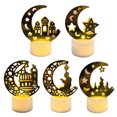 thumbnail image 1 of 5Pcs LED Eid Ramadan Candle Light Muslim Decor Ornament Muslim LED Candles Light Party Supplies, 1 of 5