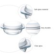 thumbnail image 4 of 1 Pce Bol en Verre pour la Maison Bol Rond pour Micro-Ondes Bol Résistant à la Chaleur avec Couvercle, 4 of 6