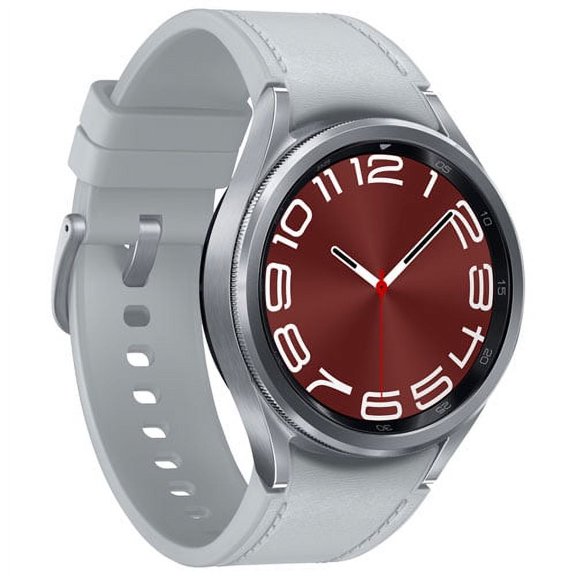 Montre Intelligente Restored Samsung Galaxy Watch6 Classic (GPS) 43 mm avec Moniteur de Fréquence Cardiaque, Boîte Ouverte