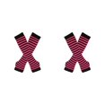 thumbnail image 4 of Maytalsory Bas Longs Épais et Confortables en Polyester Faciles à Assortir rose Rouge et Noir 2Set, 4 of 6
