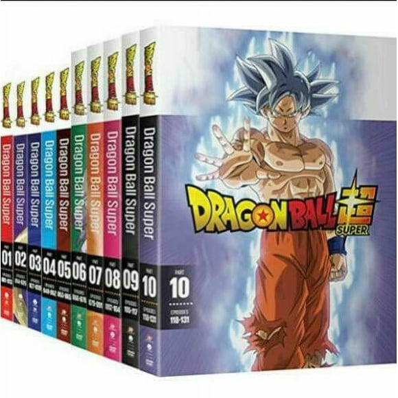 DRAGON BALL SUPER Série Complète Saisons 1-10 DVD Nouveau 1 2 3 4 5 6 7 8 9 10