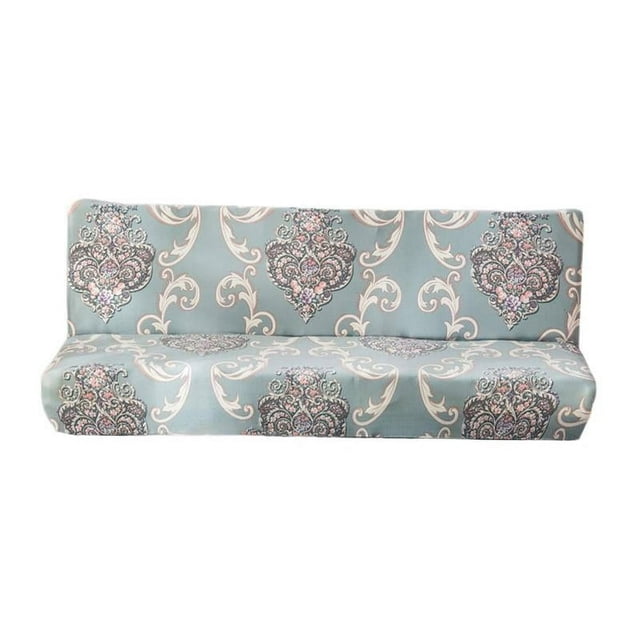 Stretch Sofa Slipcover Furniture Protector Without Armrests Armless Futon Cover for Bedroom - Simple style